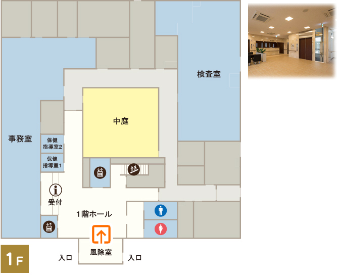 1階フロアマップ