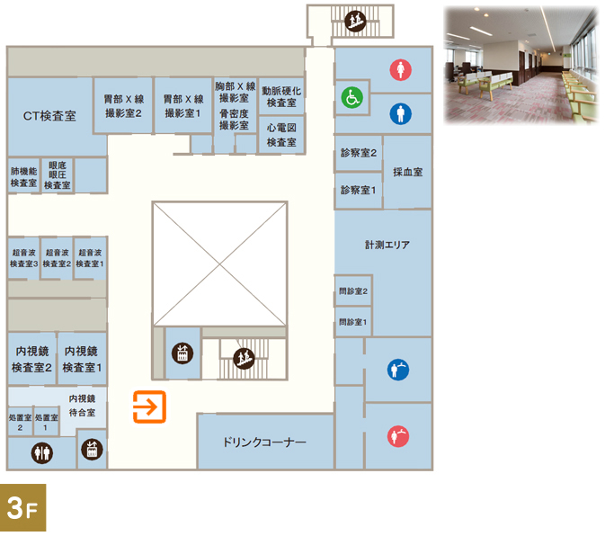 3階フロアマップ